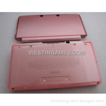 Replacement Full Housing Shell Case with Buttons and Screws for Nintendo 3DS - Pink